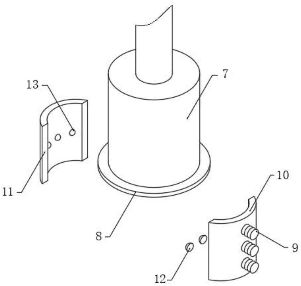 Blood glucose content detection system based on diabetic patient and detection method thereof