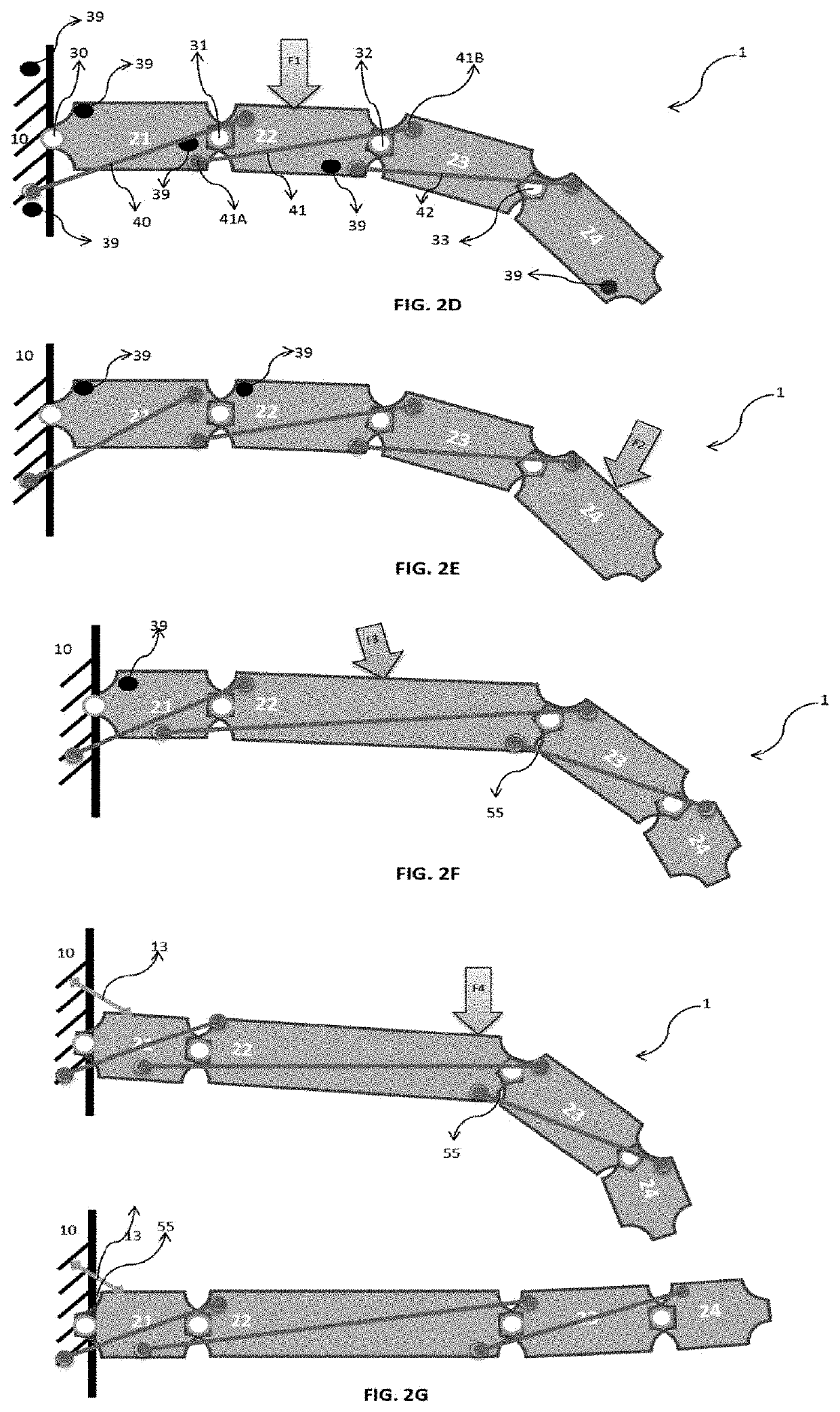 Finger prosthesis with adjustable biological activation