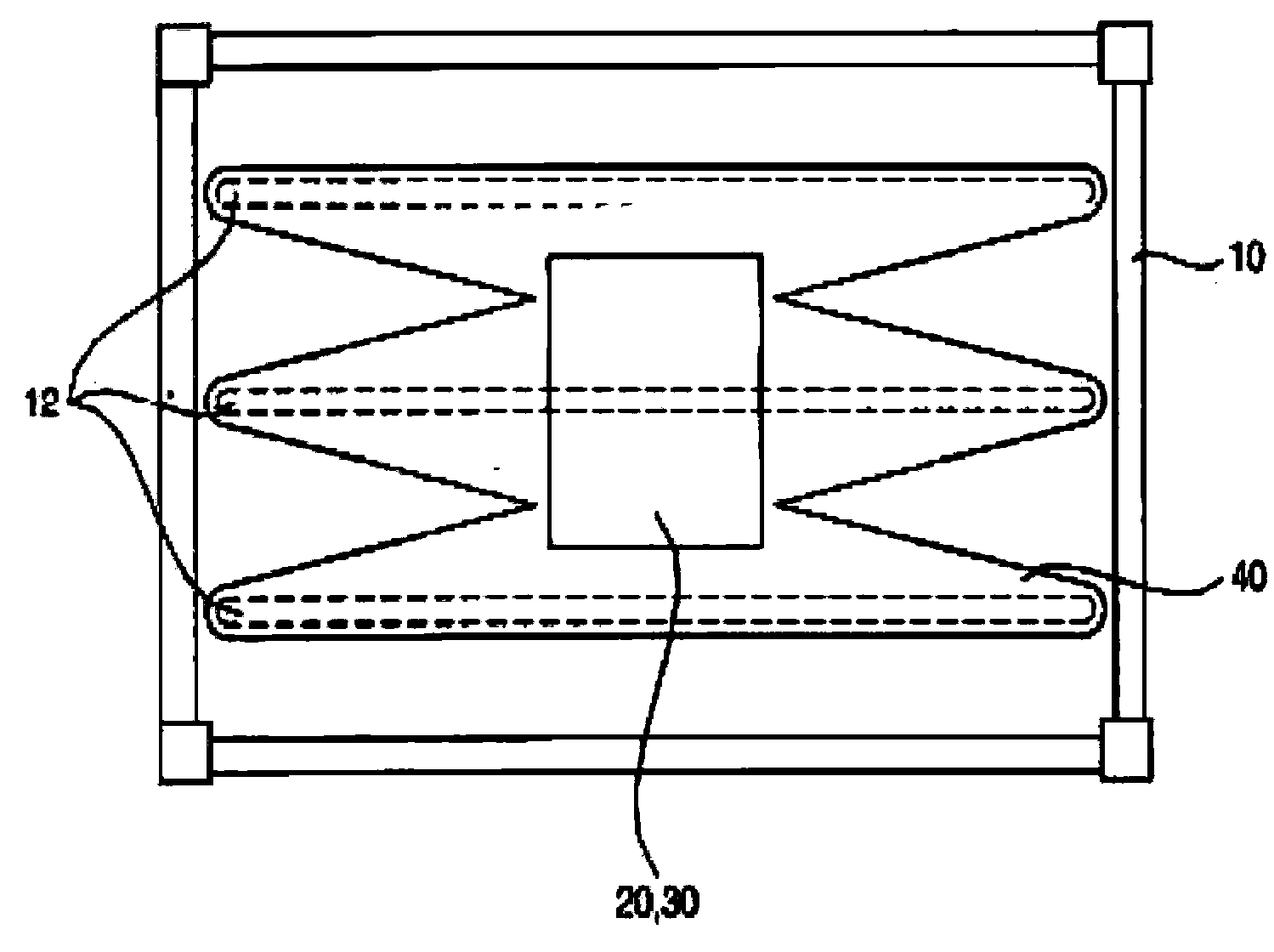 Cooling and warming dual-purpose functional bed