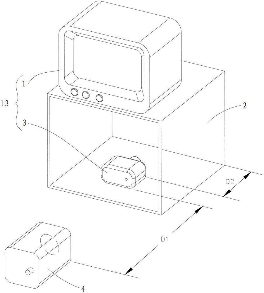 Convex lens focus detection device