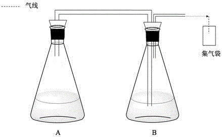 Method for removing hydrogen sulfide in biogas through combination of iron-containing compound and Acidithiobacillus caldus