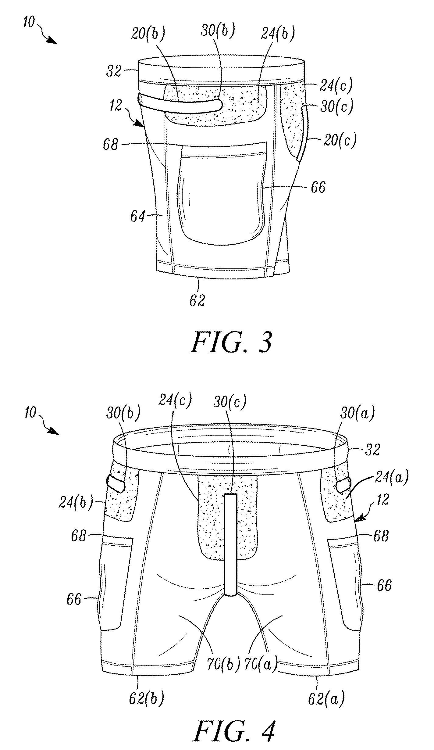 Athletic undergarment and protective cup assembly