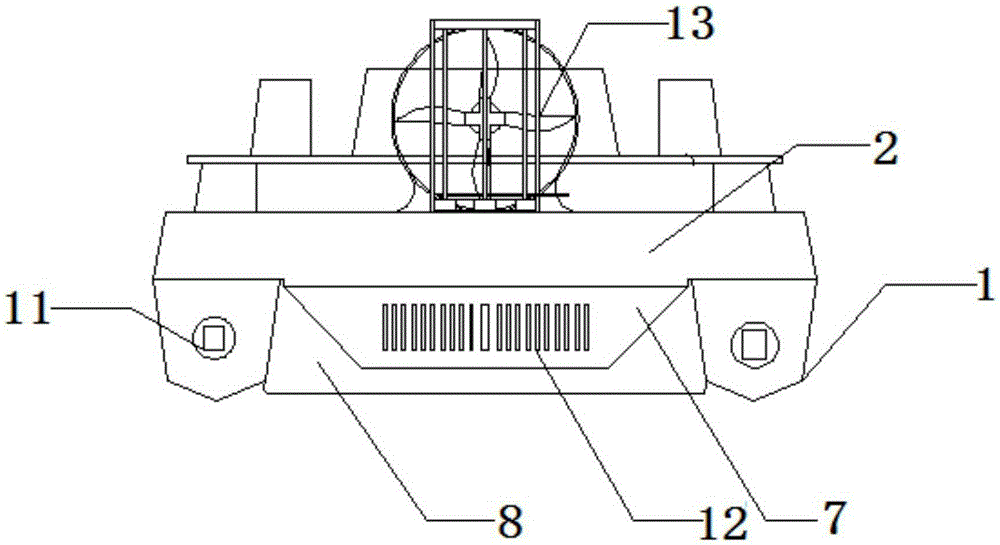 Variable double-body air cushion yacht