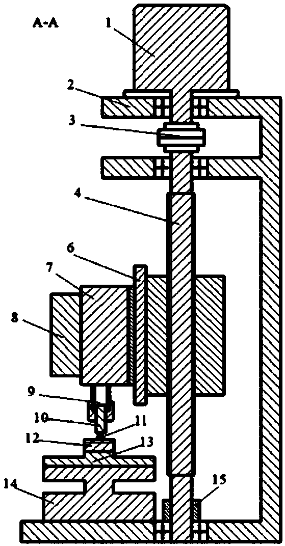 Research experiment device and method of tiny particle sample crushing process