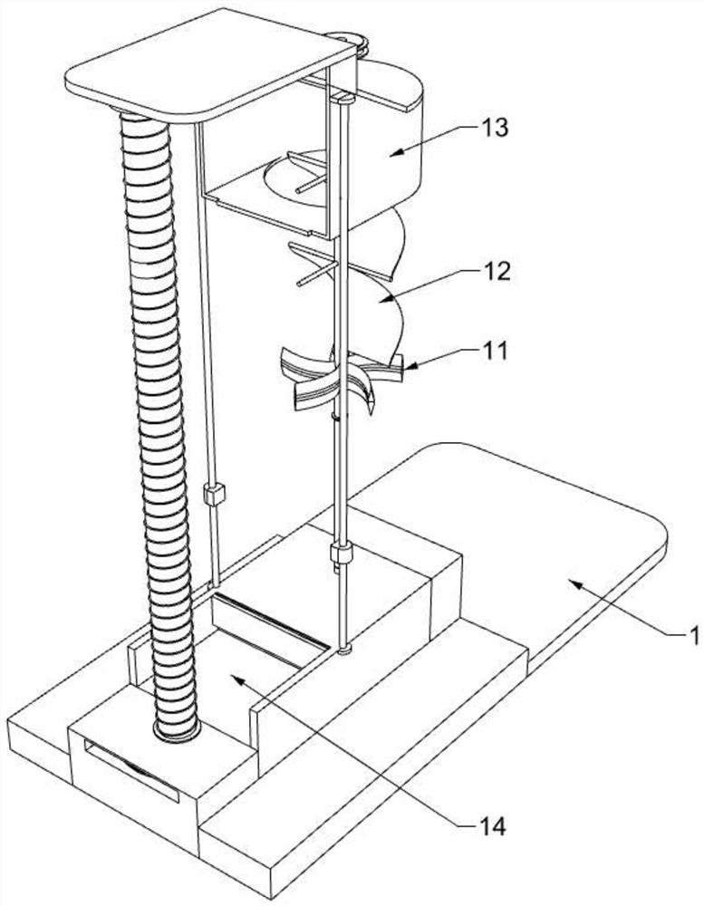 Microbial fertilizer processing and mixing device for biological agriculture