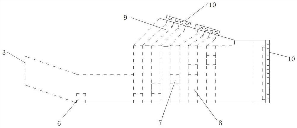 Caisson type lock head centralized water delivery system