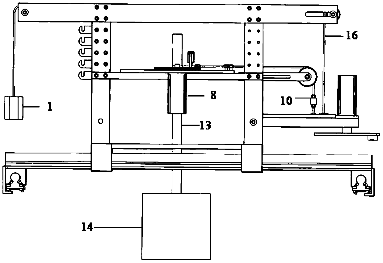 Model testing apparatus for multidirectional horizontal loading on fan foundation