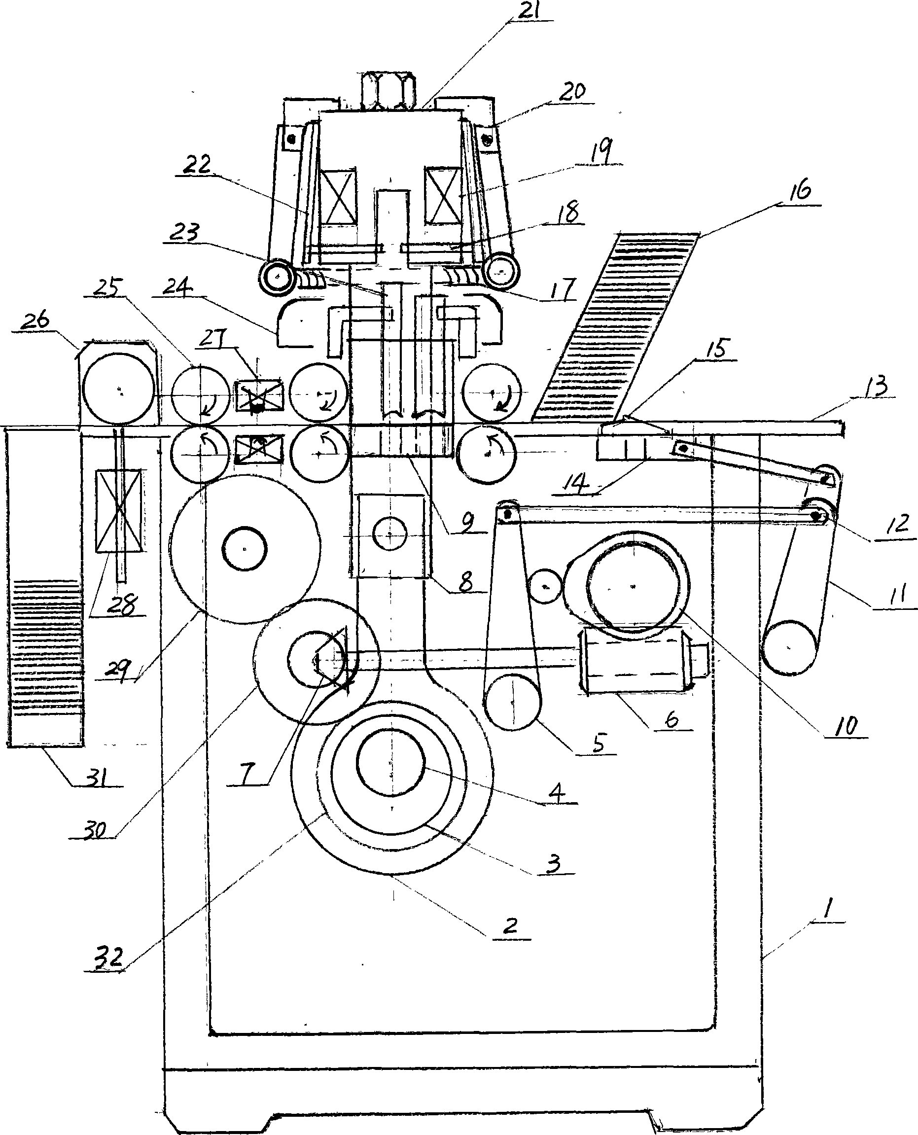 Multifunctional high speed automatic punch machine for pattern card