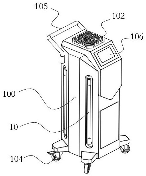 Composite disinfection machine