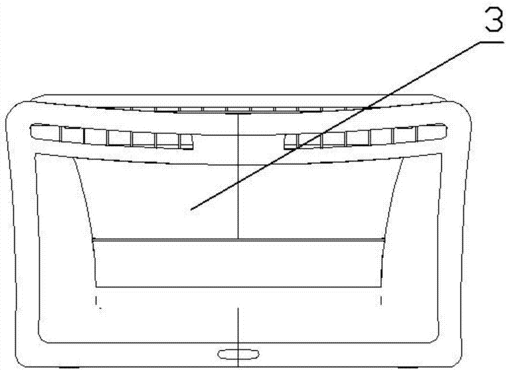 Spliced bed frame for electric nursing bed