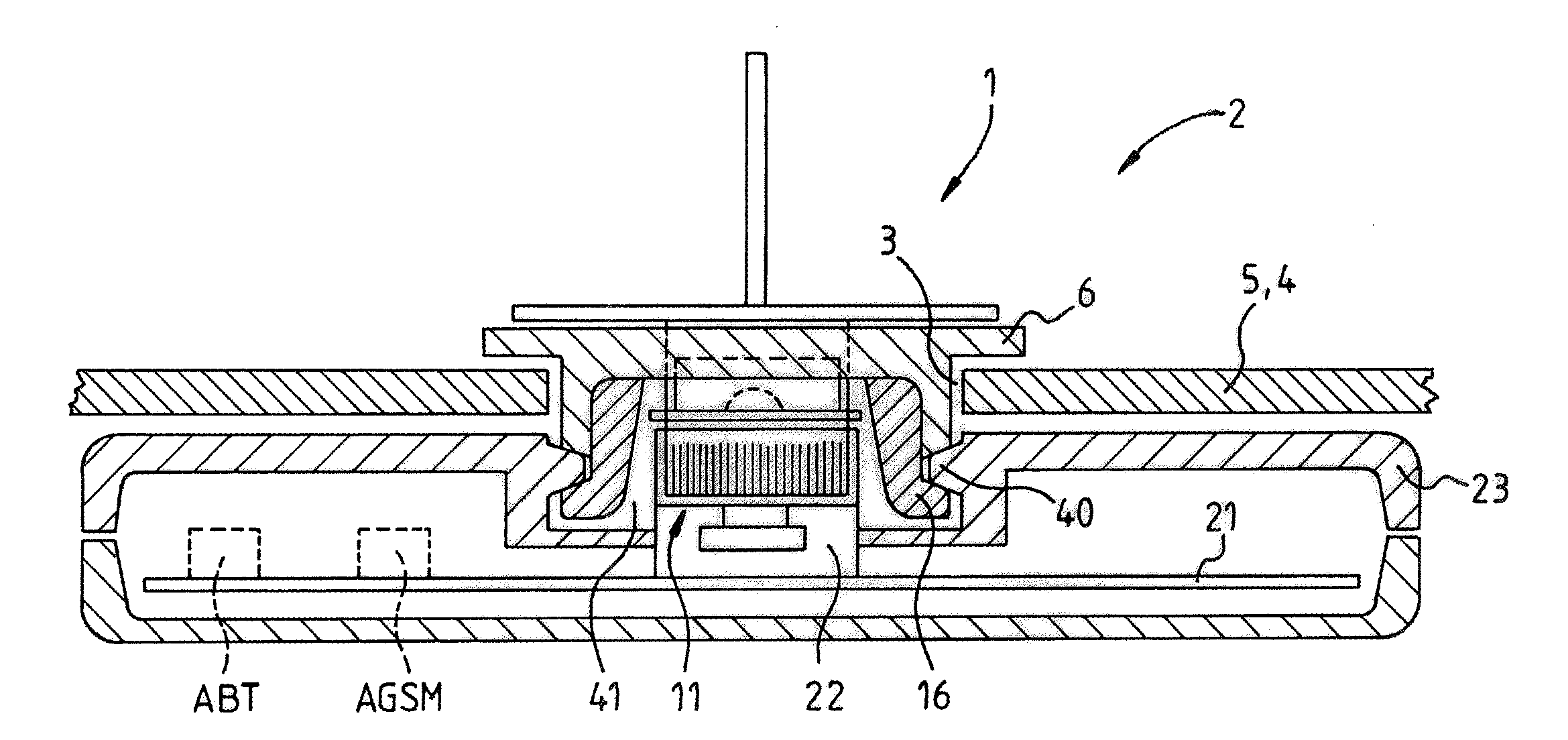 Antenna module for vehicle