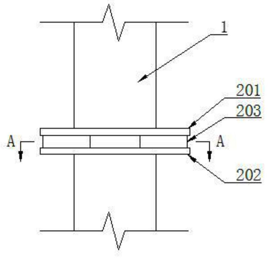 Device for detecting side friction of steel pipe pile and construction method