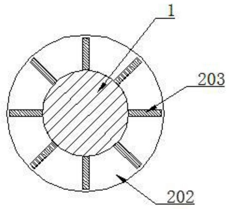 Device for detecting side friction of steel pipe pile and construction method