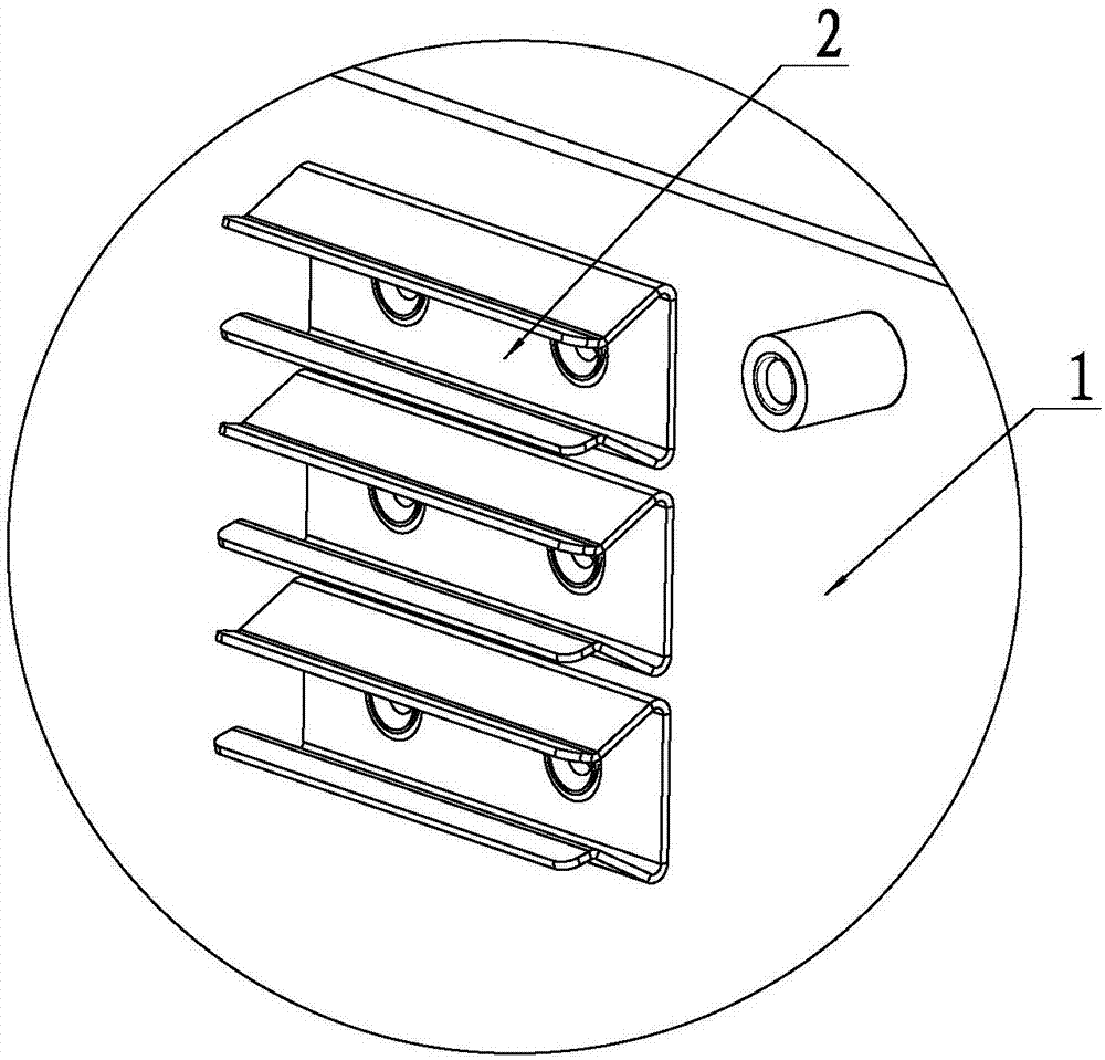 Wire clamp for fixing cable in case