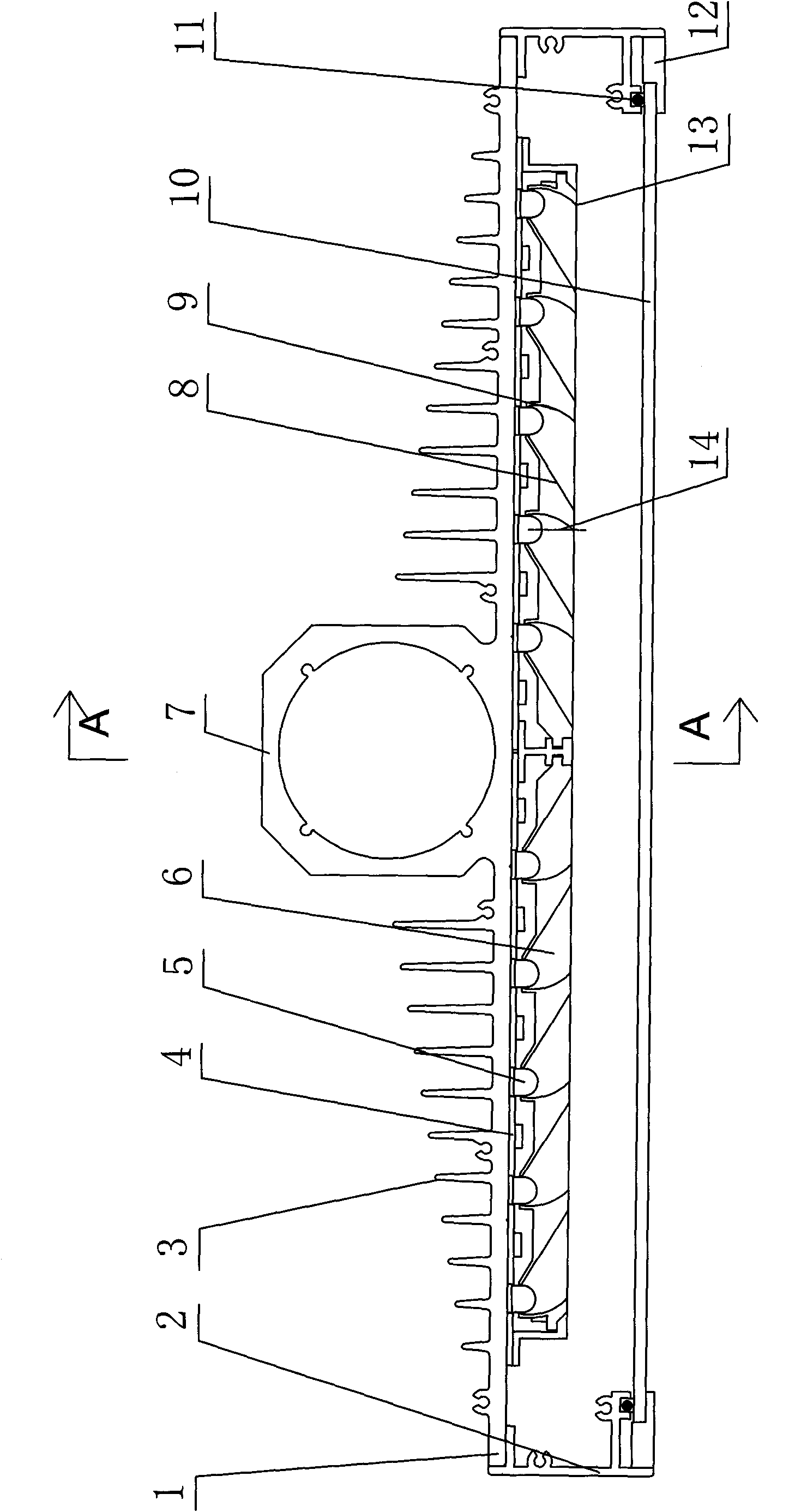 LED hard light device