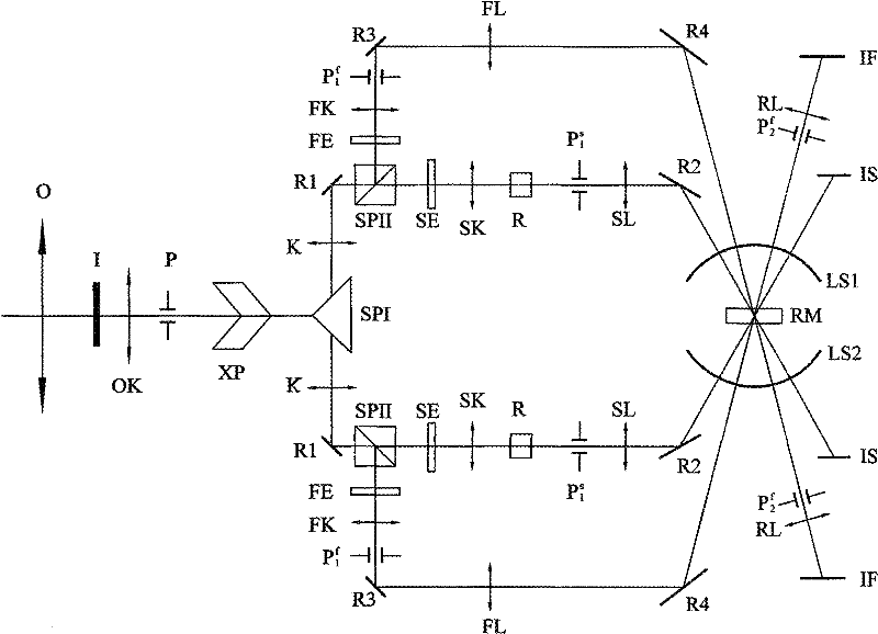 Optical waiting type plane imaging system for framing, scanning and simultaneous recording