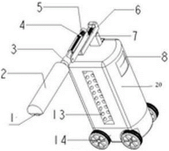 Fully automatic car cleaning robot device