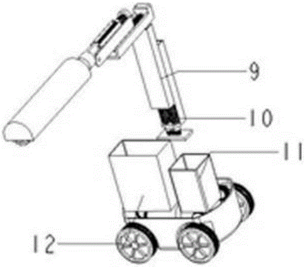 Fully automatic car cleaning robot device