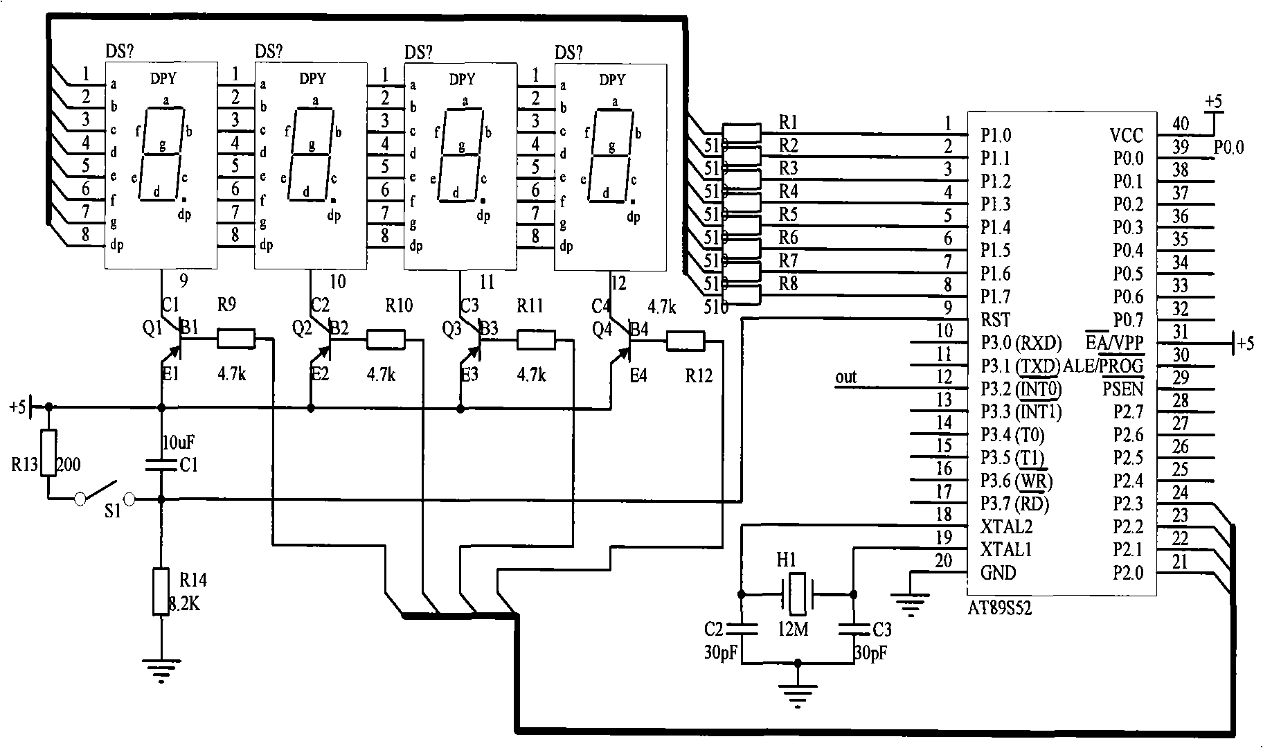 Method and device for measuring ultrasonic wave coal wall temperature