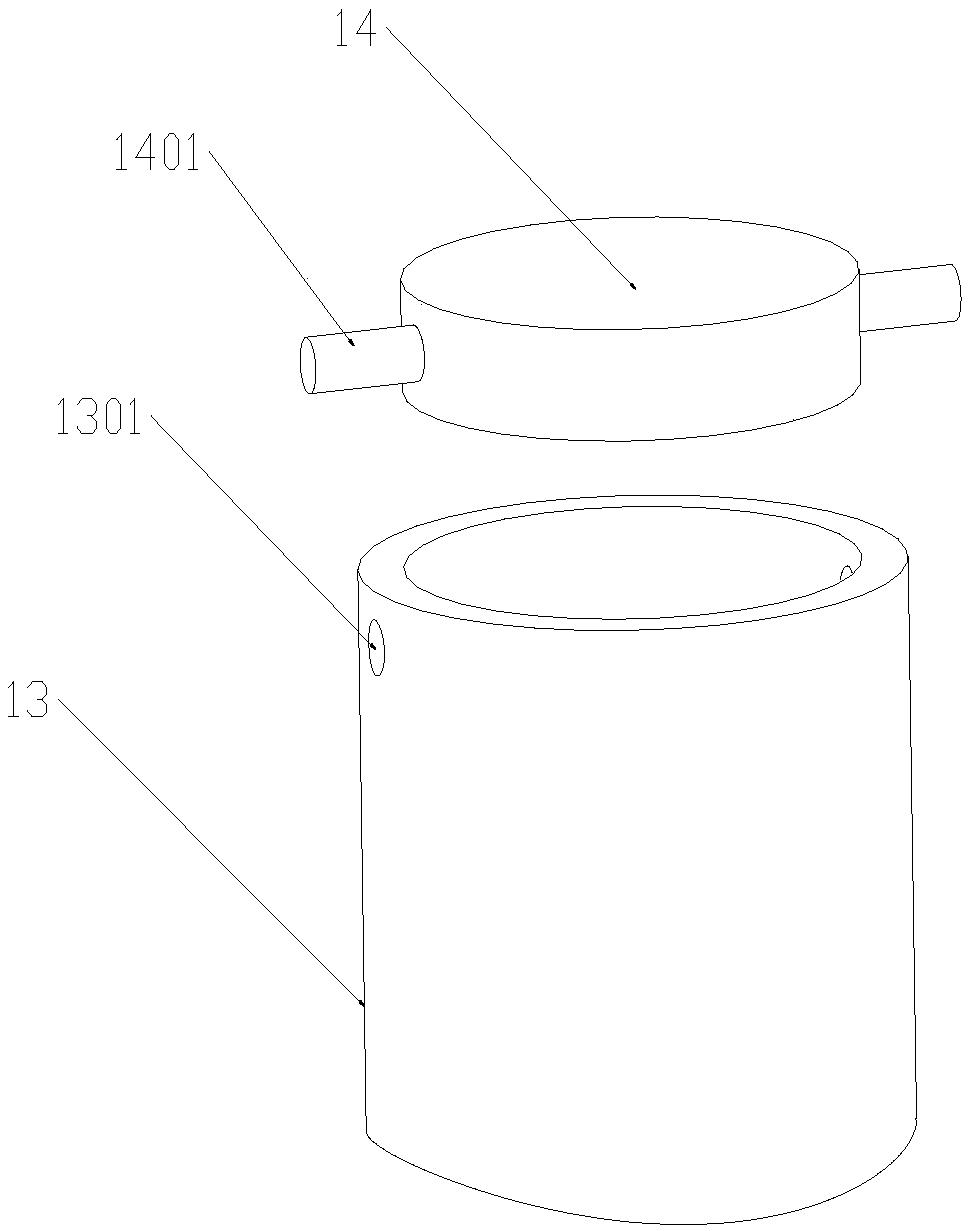 Ceramic membrane production blending and extruding device with anti-blocking function