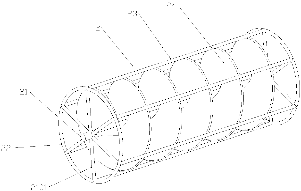 Ceramic membrane production blending and extruding device with anti-blocking function