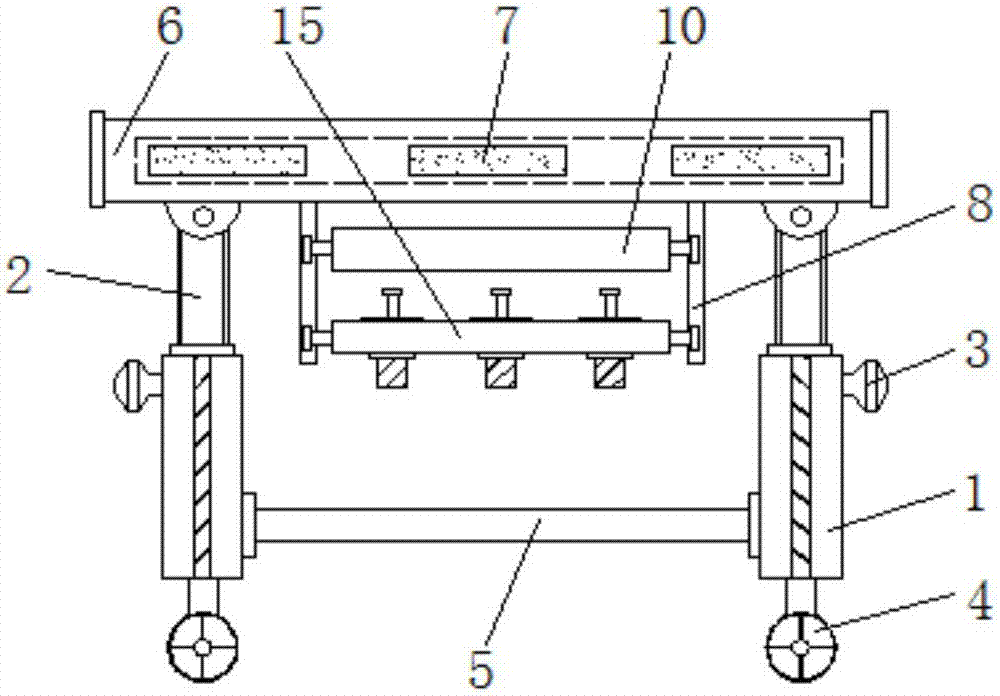 Test bed for electromechanical automatic simulation