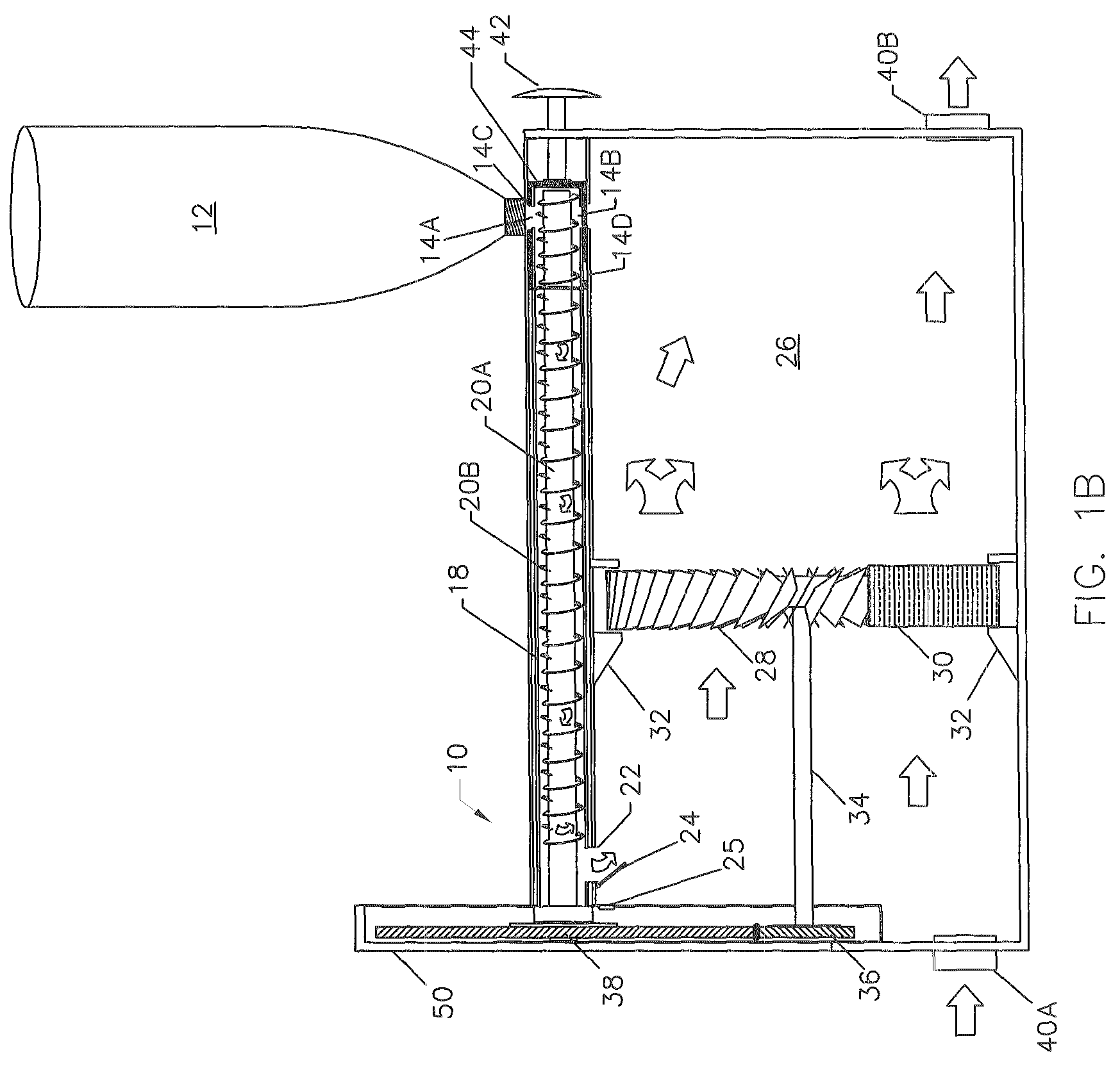 Fluid blending apparatus and associated method