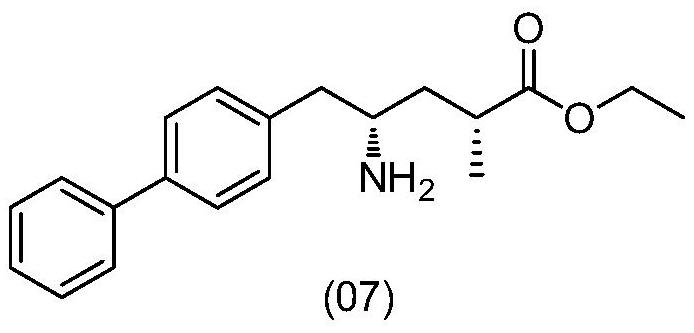 Preparation method and application of sacubitril intermediate