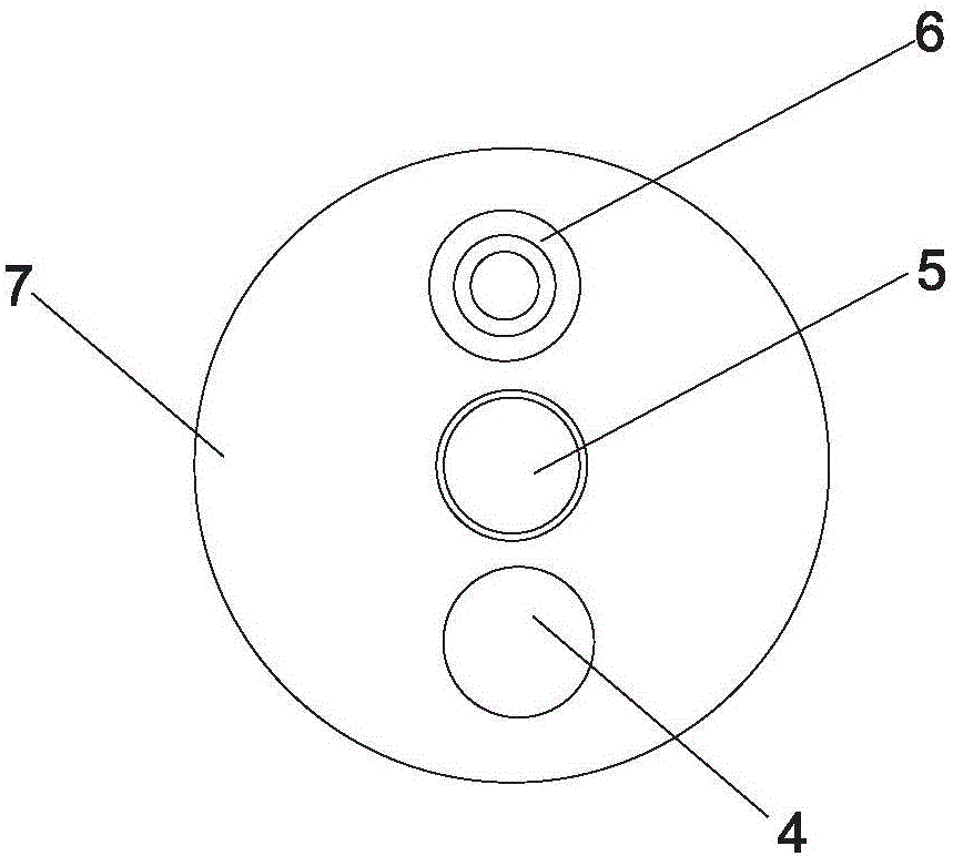 Simple percutaneous lung puncture and puncture complication treating tool