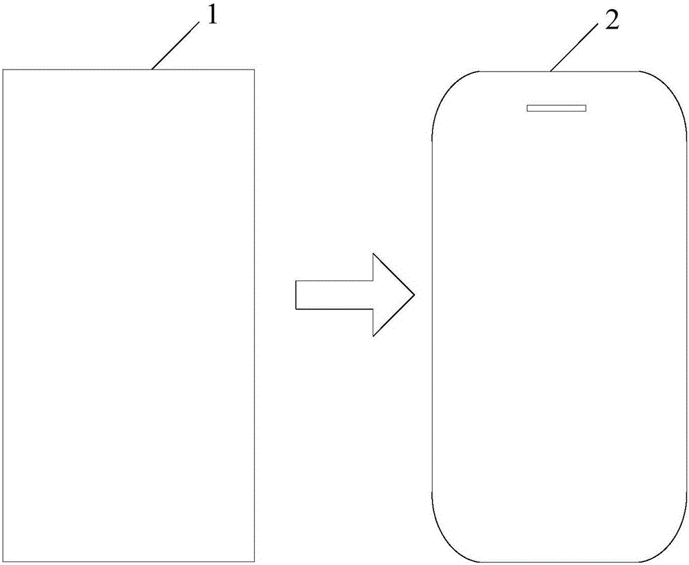 Production method of glass cover plate, the glass cover plate, and mobile terminal