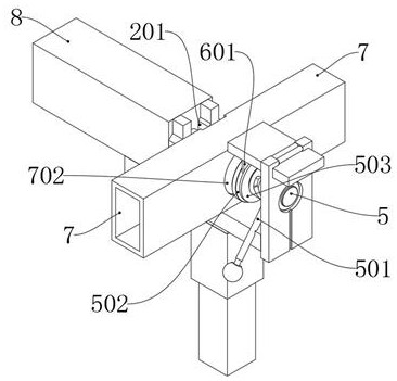 A steel structure building connector for building