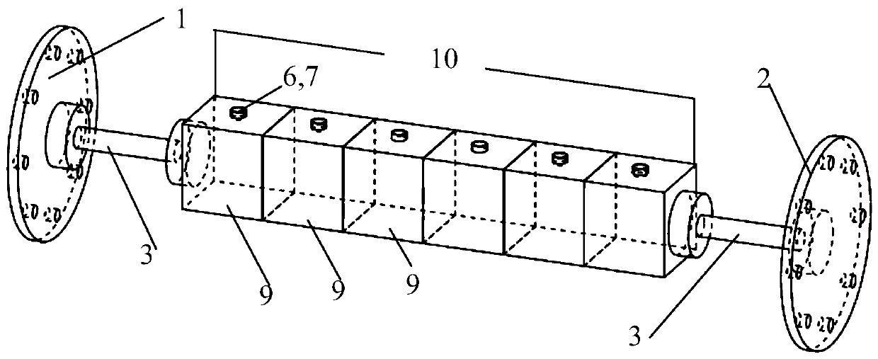 A Bandgap Adjustable Elastic Wave Isolator and Vibration Isolation Method Based on Liquid Added Mass Effect