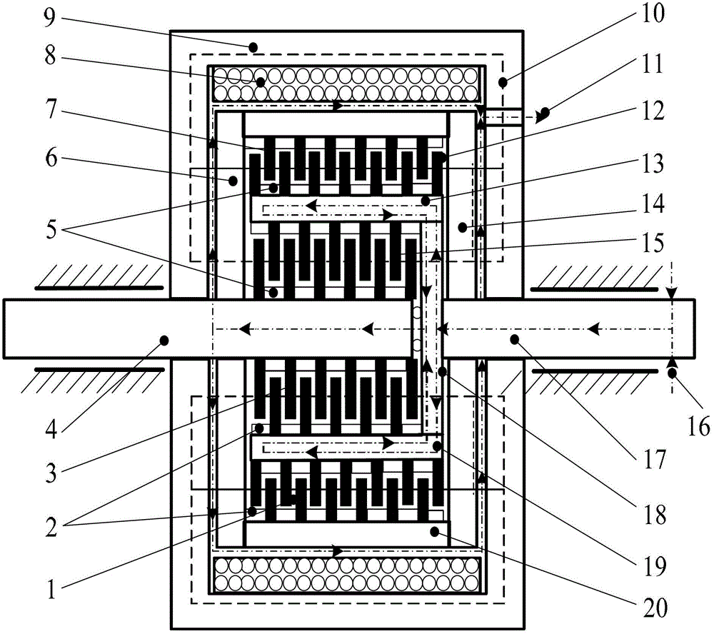 Laminated type high-power magneto-rheological fluid clutch