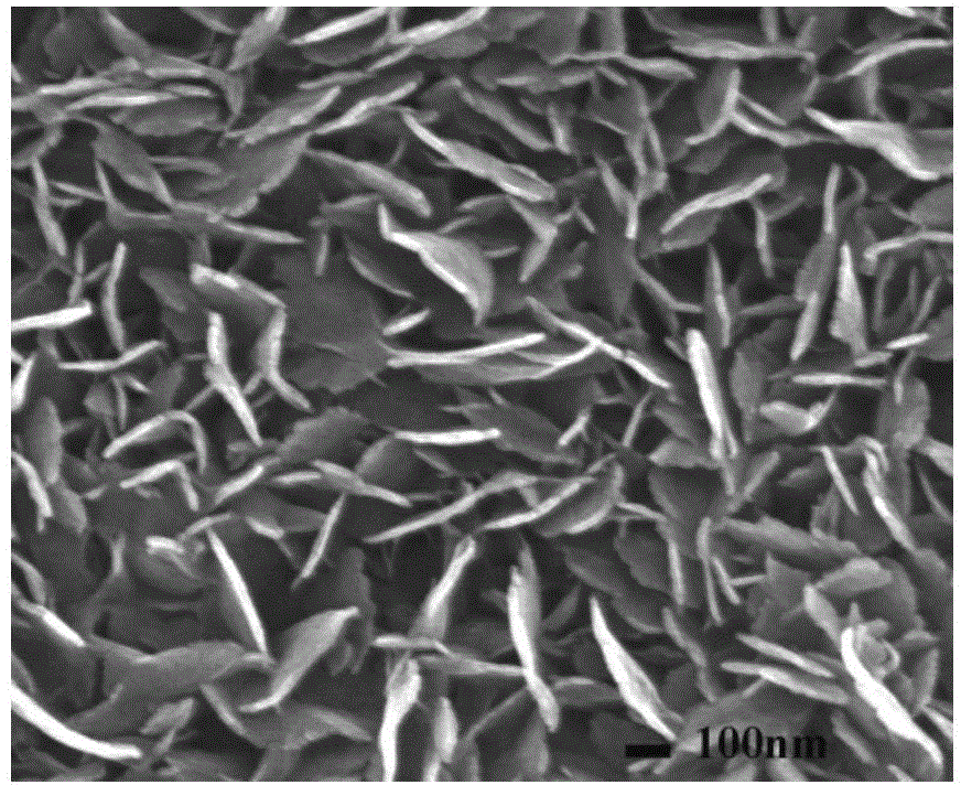 Graphene-CoS nanosheet composite counter electrode and preparation method thereof