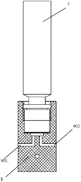 Temperature control device for BOD (Biochemical Oxygen Demand) tachymeter adopting microorganism electrode method