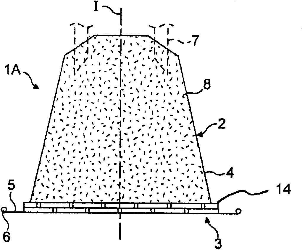 Capsule for preparation of a beverage with delaminating or breakable seal at delivery wall