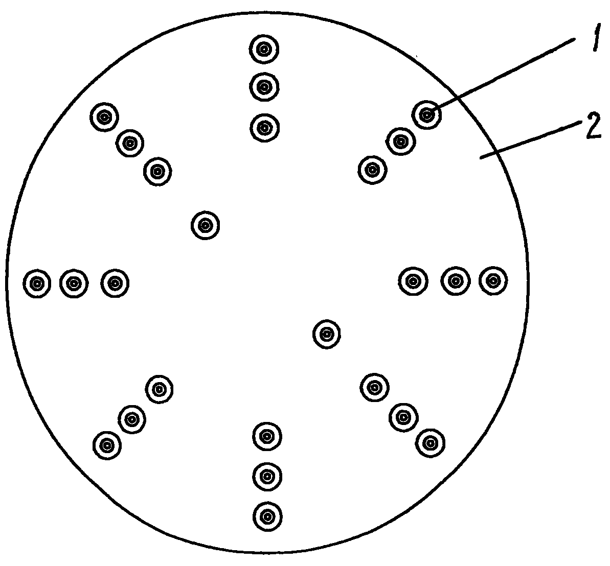 High energy array magnetic core of biological magnetic field regulation