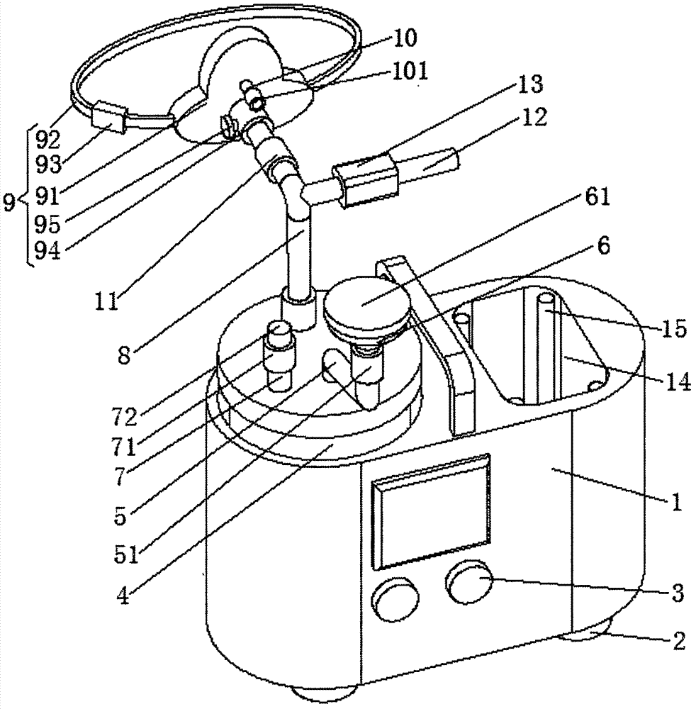 Multifunctional atomizer for respiratory medicine