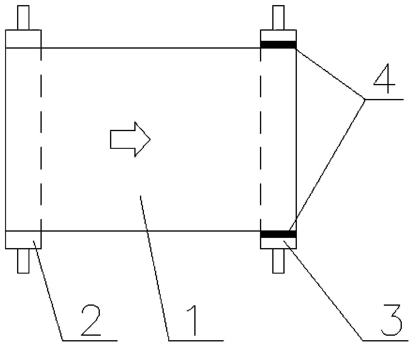 Guide belt correcting device of rotary screen printing machine