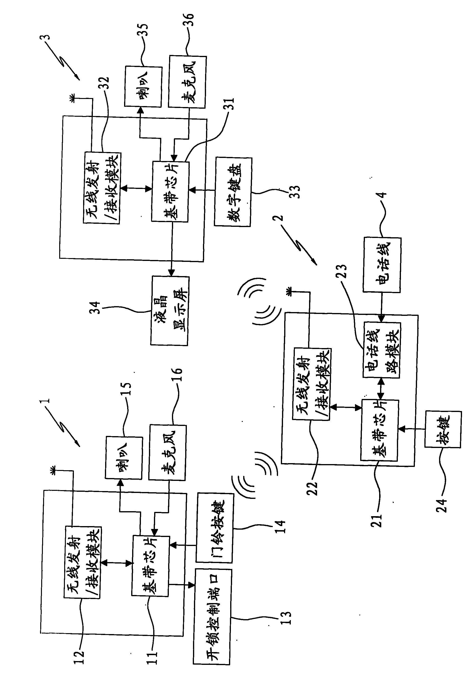 Doorbell intercom system