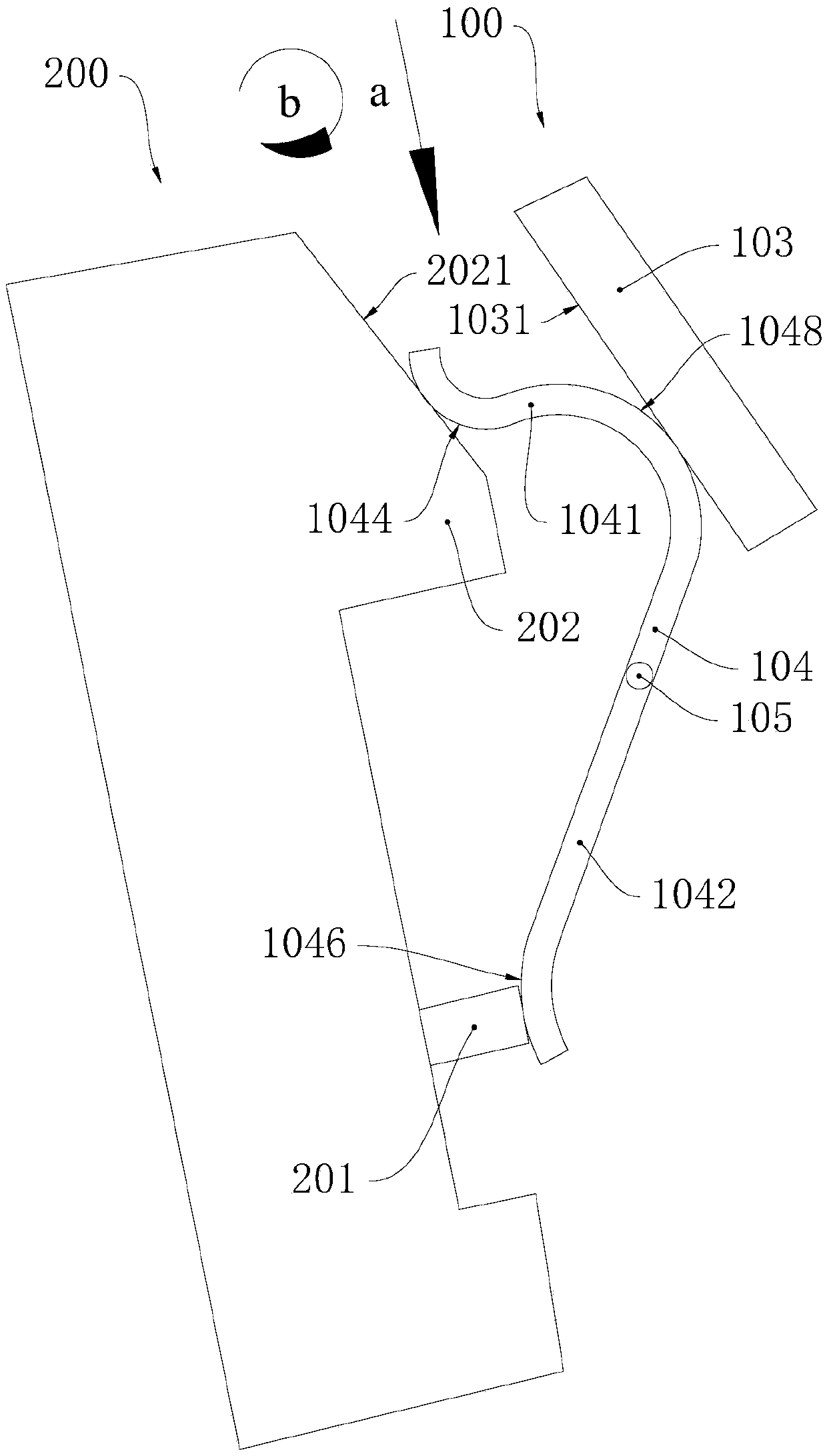 Chip contact assembly and consumable container