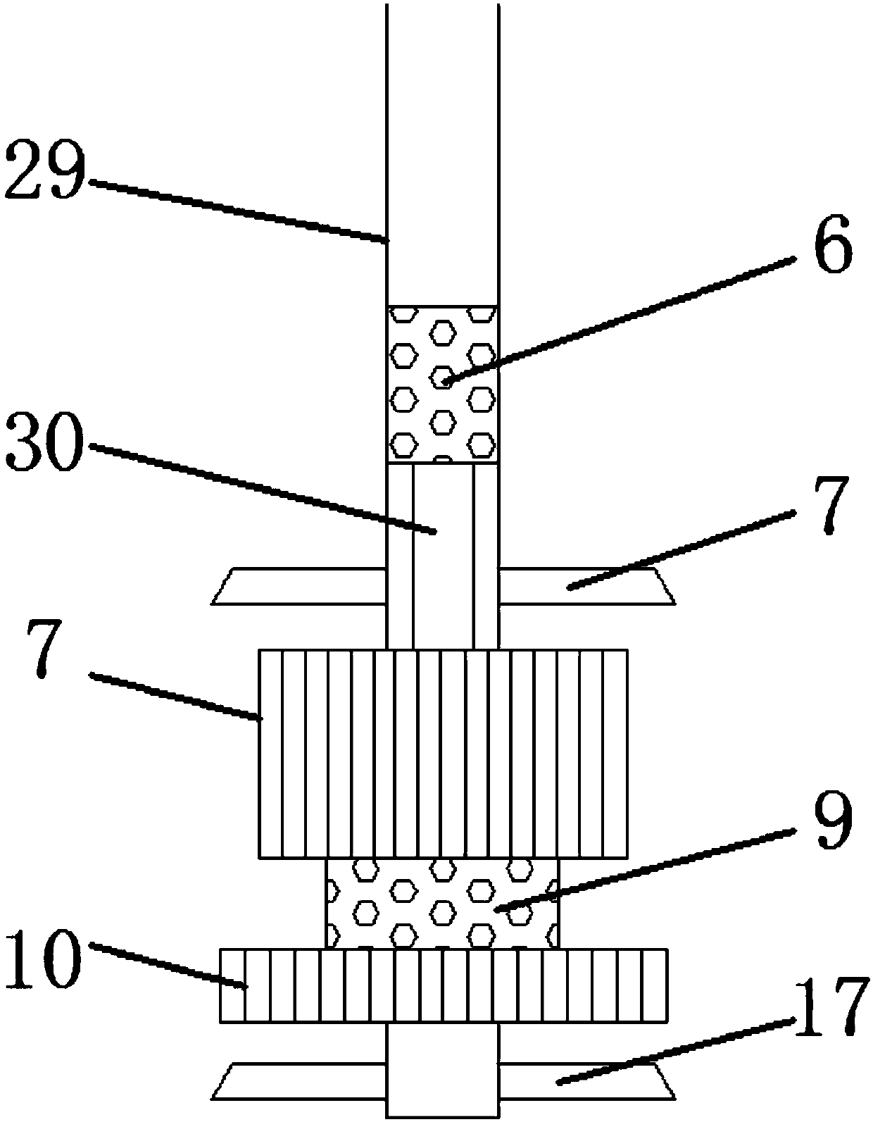 Traditional Chinese medicinal material separating type smashing cooking device