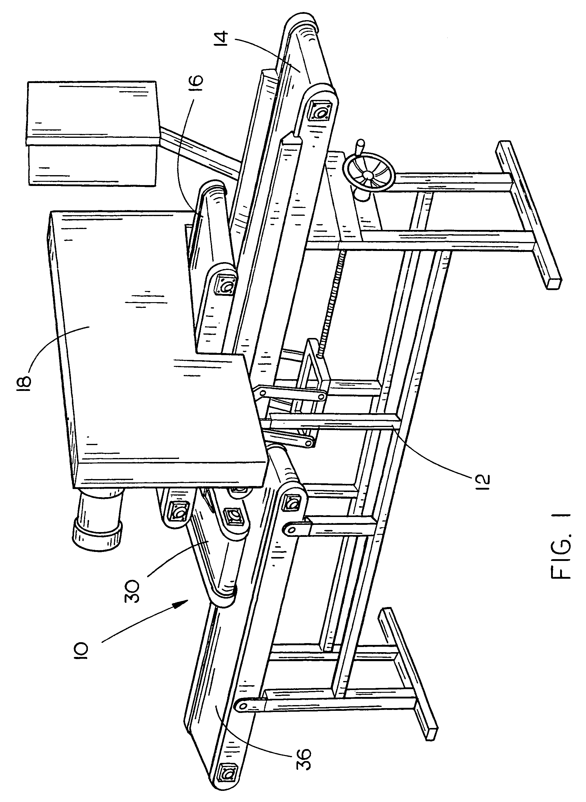 Automatic top slice removal device