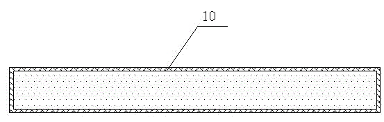 First packaged and then etched packaging structure with multiple chips reversedly installed and base islands buried and preparation method of structure