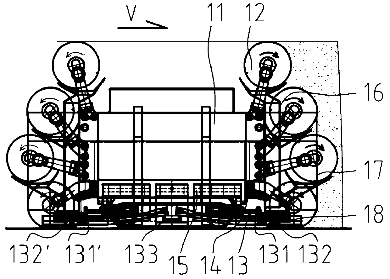 Strip mine continuous mining system