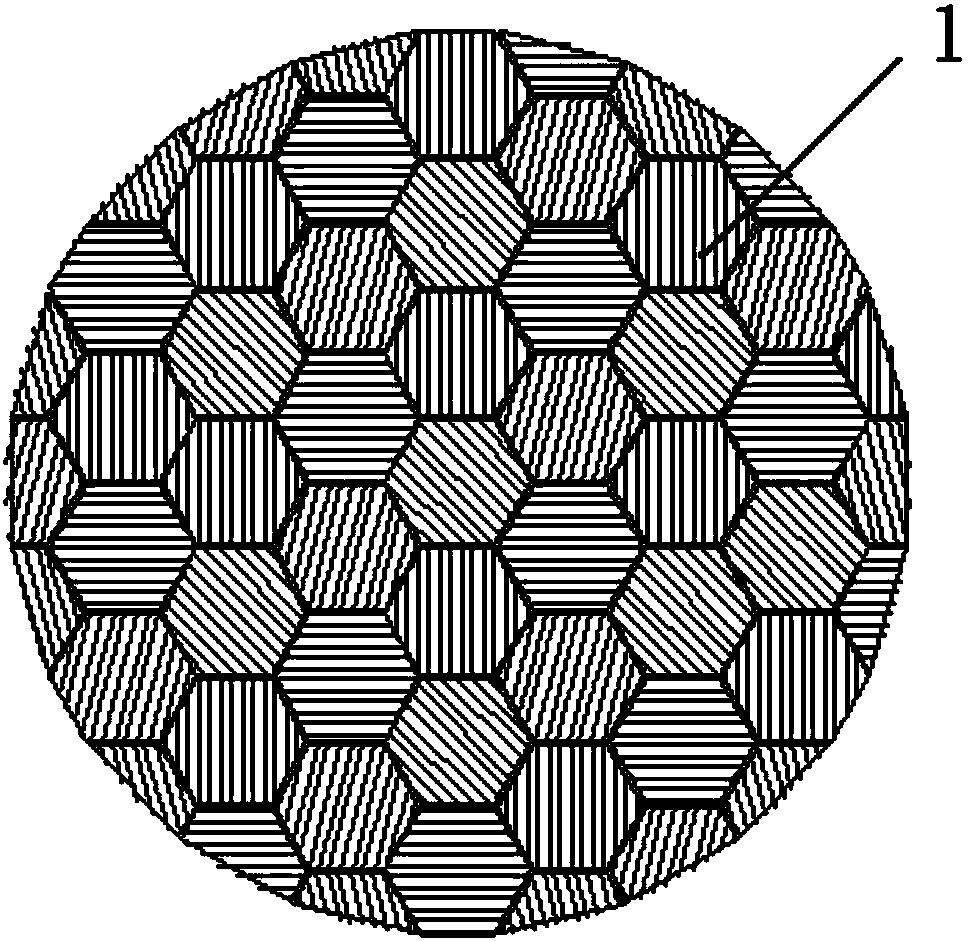 A mirror-based concentrating transmission device and its realization method