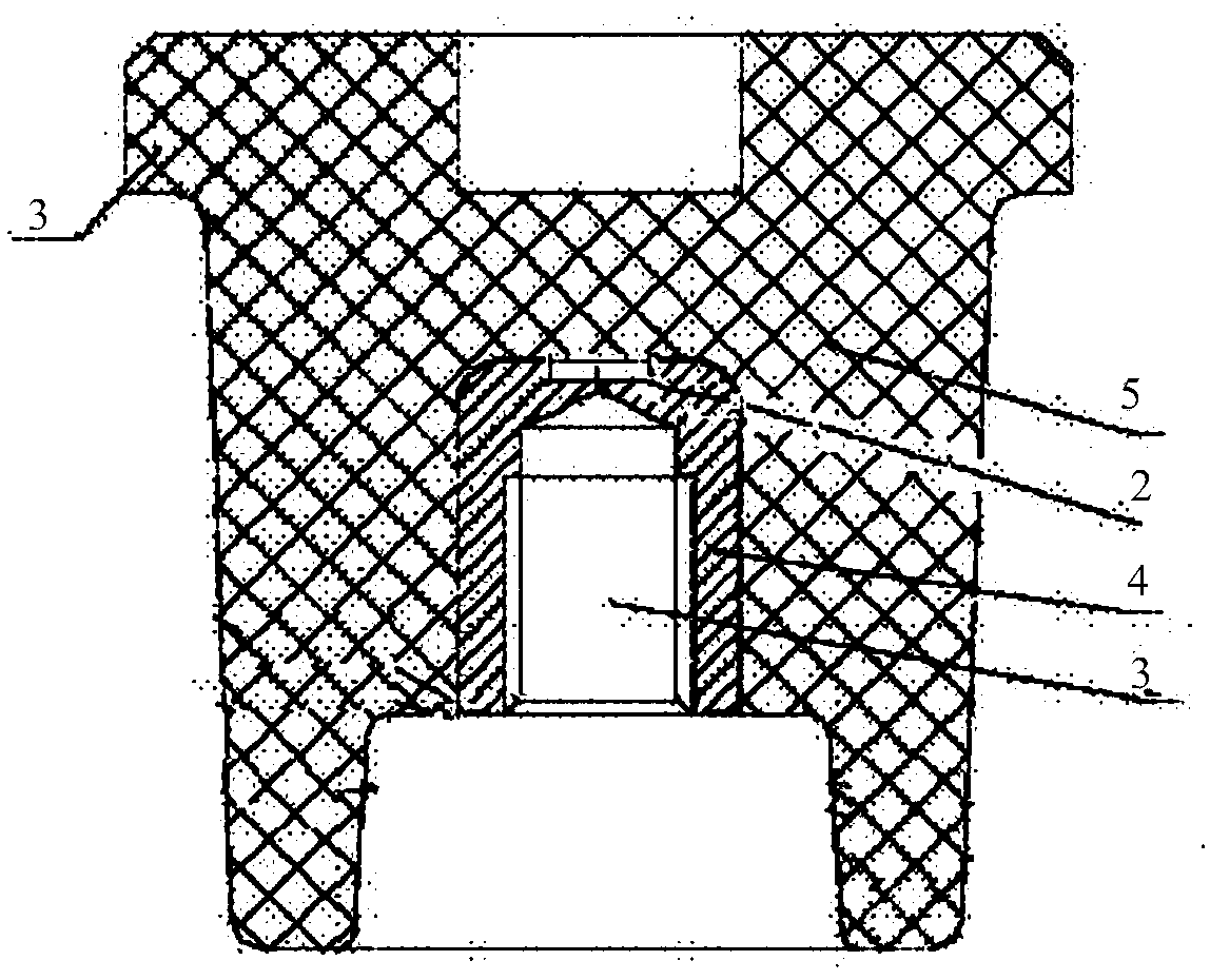 Conductor temperature measurement type T-shaped cable joint device