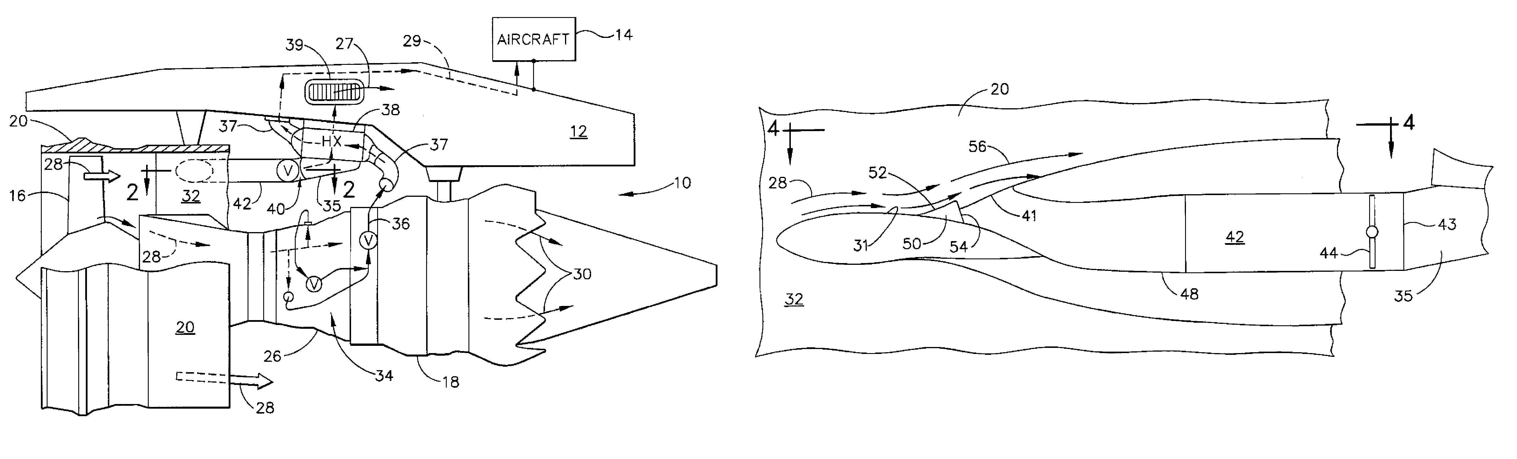 Apparatus and method for suppressing dynamic pressure instability in bleed duct