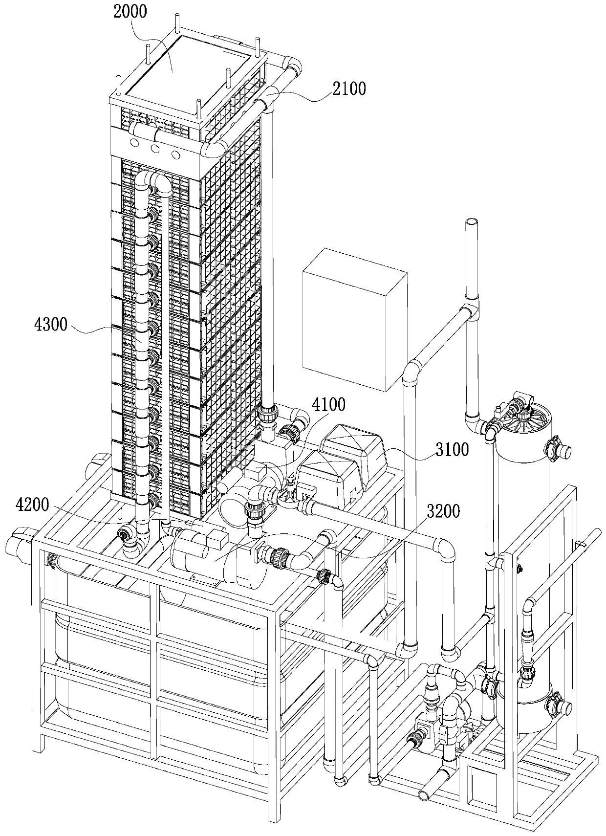 Wastewater treatment method, and cross-flow membrane bioreactor ultrafiltration system used therein