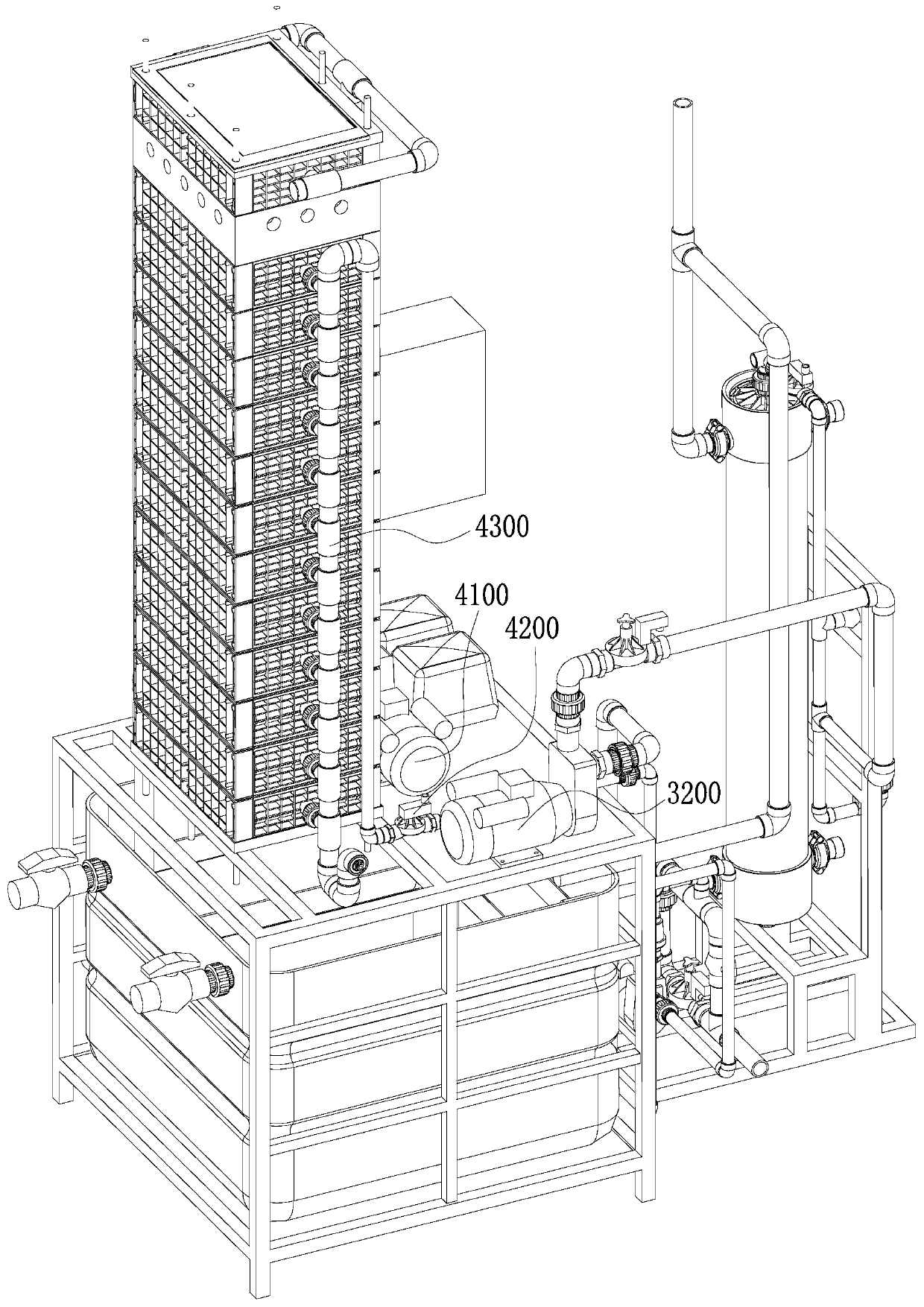 Wastewater treatment method, and cross-flow membrane bioreactor ultrafiltration system used therein